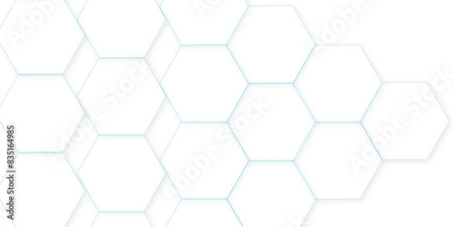 Abstract background with seamless pattern honeycombs hexagon. Hexagon concept design abstract technology background. 