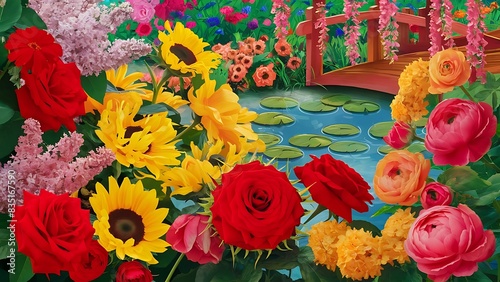 Nice summer flowers