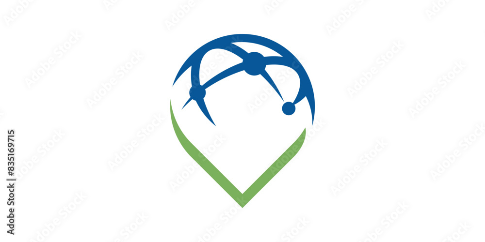 logo design pin and earth, map, location, global. logo design icon, vector, symbol, creative, idea. logo design pin and earth, map, location, global. logo design icon, vector, symbol, creative, idea.