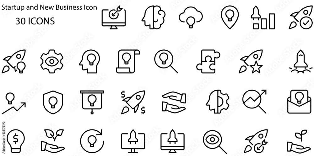 Business Line Icons - Vector Line Icons. Editable Stroke. Vector Graphic
Business Line Icons - Vector Line Icons. Editable Stroke. Vector Graphic