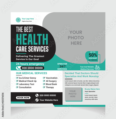 professional medical social media post 