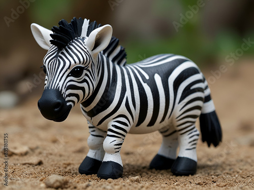 portrait of a zebra
