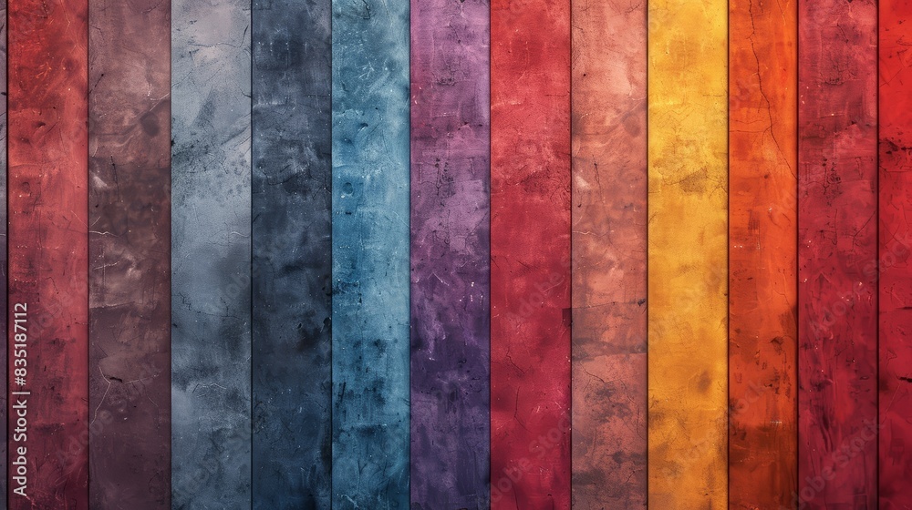 Digitally generated image of multi coloured vertical bars. Concept of fintech technology, new banking and investment. Clean design. Digitally generated image of multi coloured vertical bars. Concept of fintech technology, new banking and investment. Clean design.