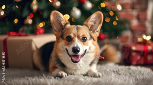 Pembroke Welsh Corgi A Purebred Canine as a Holiday Present