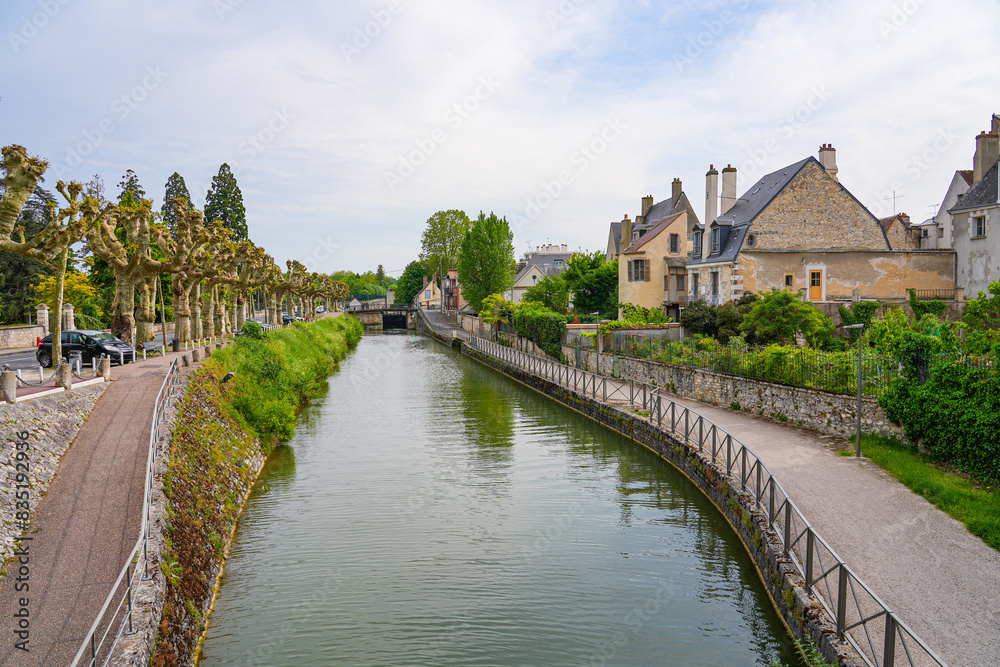 Briare Canal in Montargis aka Briare Canal in Montargis aka