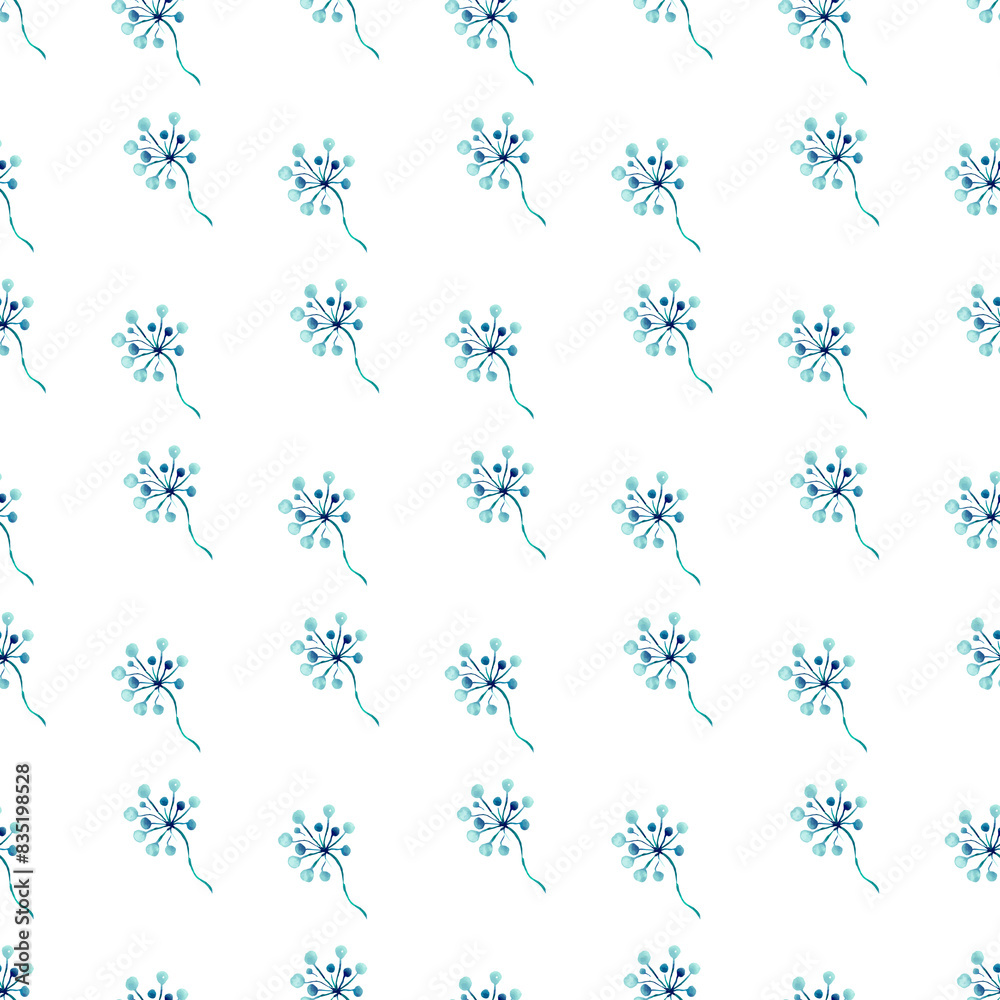 Japanese Water Flower Seamless Vector Pattern Design Japanese Water Flower Seamless Vector Pattern Design