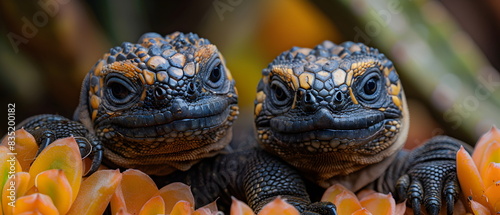 The Galapagos Islands, an archipelago in the middle of the Pacific Ocean, are rich in geology, zoology and ecology, including Darwin's finches, giant tortoises, Komodo dragons. photo