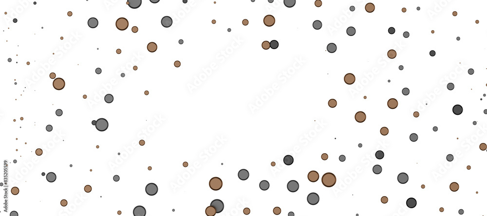 Enchanting Delight: Spectacular 3D Illustration Showcasing Enchanting gold Confetti