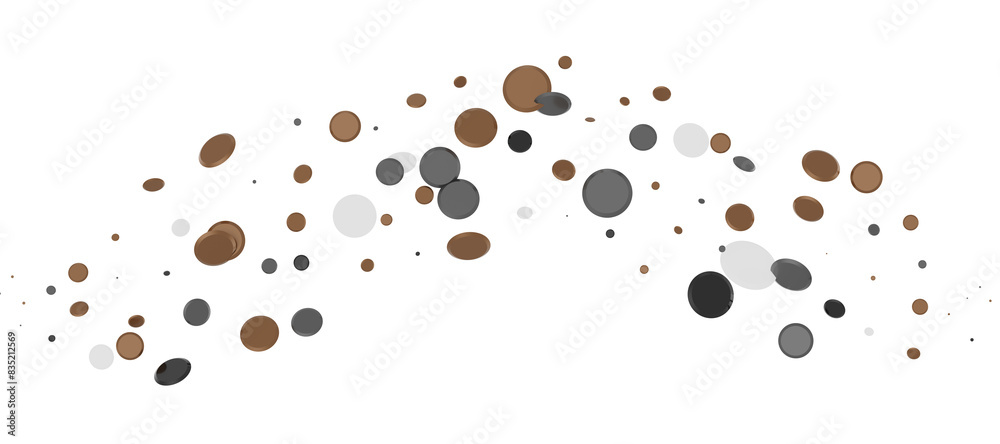 Glittering Triumph: Mind-Blowing 3D Illustration of gold Confetti Celebration Glittering Triumph: Mind-Blowing 3D Illustration of gold Confetti Celebration