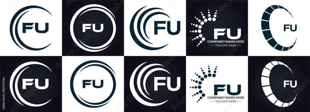 FU logo. F U design. White FU letter. FU, F U letter logo design. F U letter logo design in FIVE, FOUR, THREE, style. letter logo set in one artboard. F U letter logo vector design.
FU logo. F U design. White FU letter. FU, F U letter logo design. F U letter logo design in FIVE, FOUR, THREE, style. letter logo set in one artboard. F U letter logo vector design.