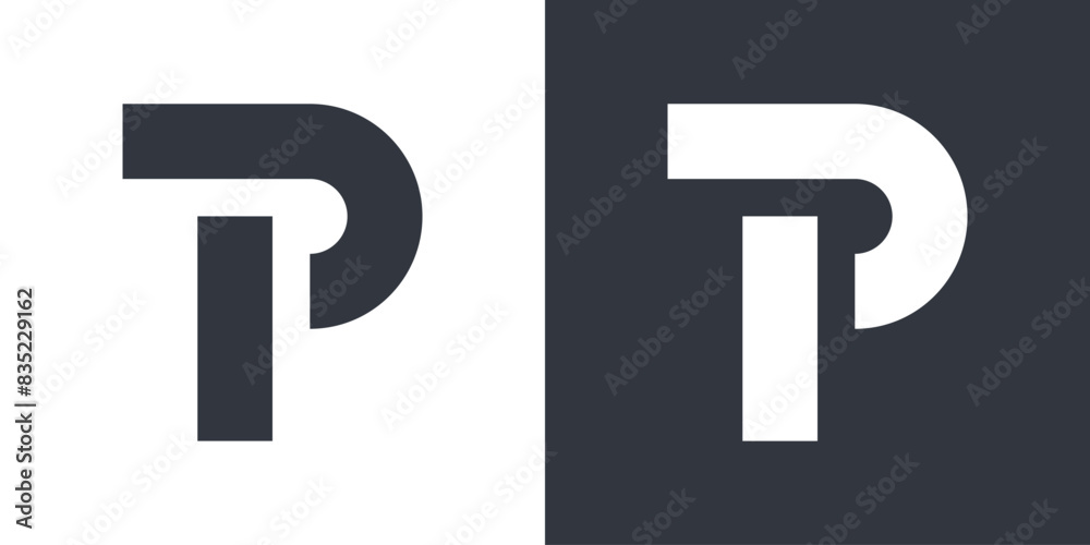 Letter P logo design with creative concept. Premium Vector Letter P logo design with creative concept. Premium Vector