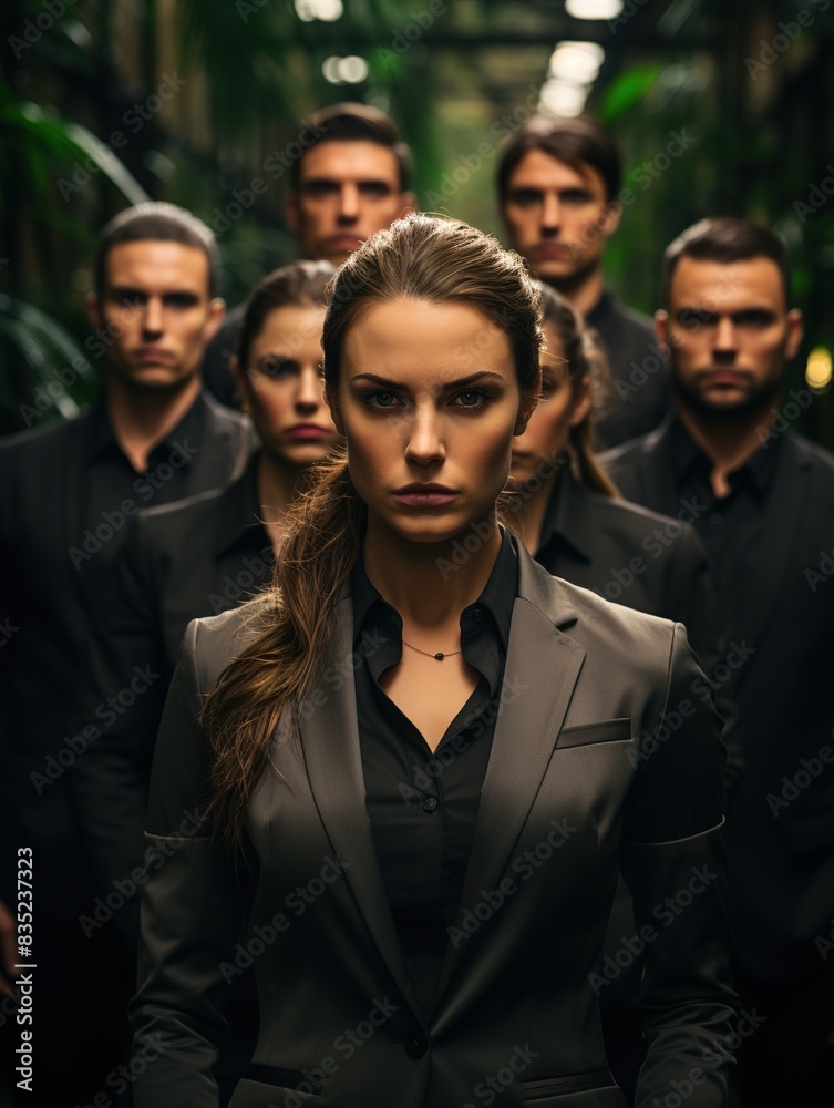 group of business people