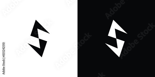 Modern and unique letter S initials logo design