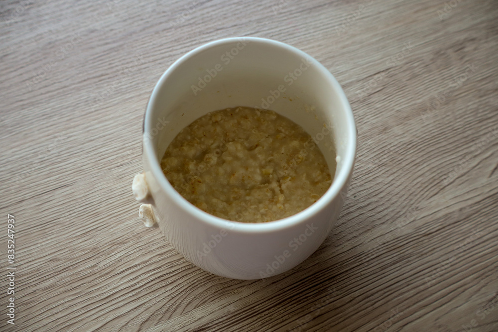 A close-up Healthy Breakfast Oatmeal A close-up Healthy Breakfast Oatmeal