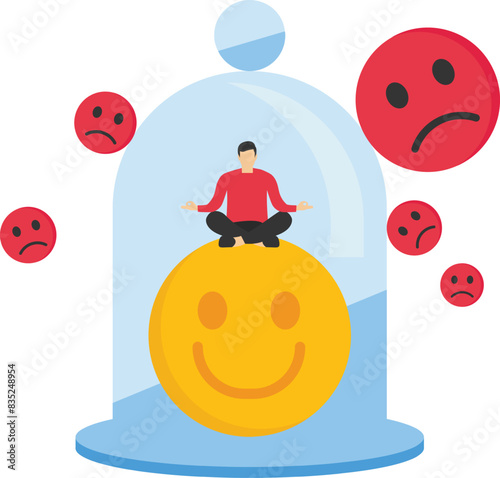 Mood adjustment section, protect from negative emotion

