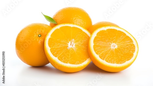 orange isolated on white background