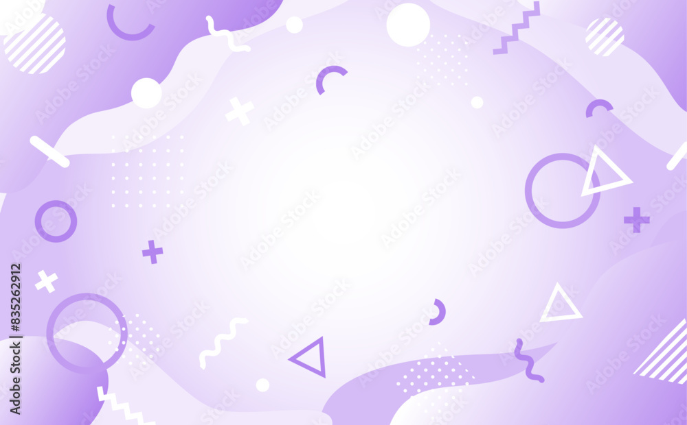 メンフィス　幾何学　背景　紫