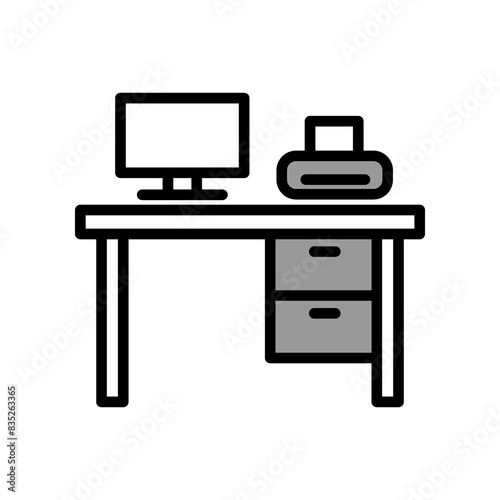 Office Table icon PNG