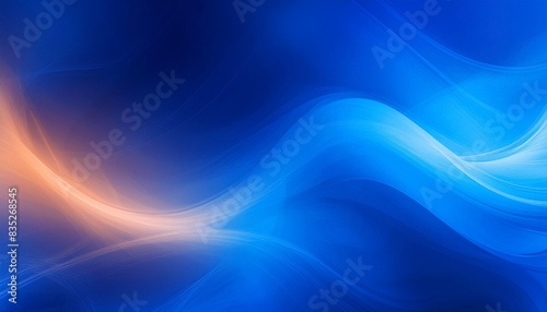 abstract blue background, wave, wallpaper 