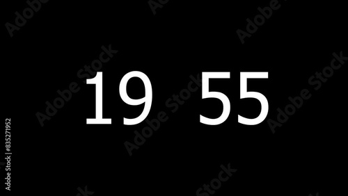 twenty minutes counter timer 