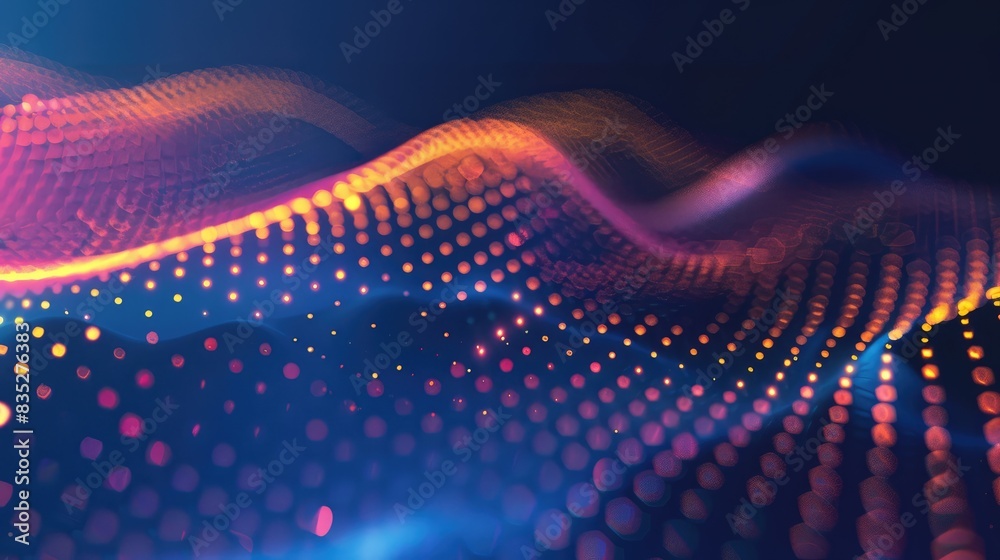 Abstract background with halftone dots Abstract background with halftone dots