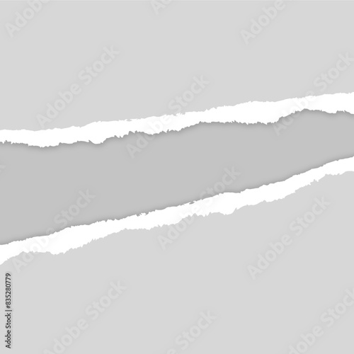 diagonal 2 torn page transparent background