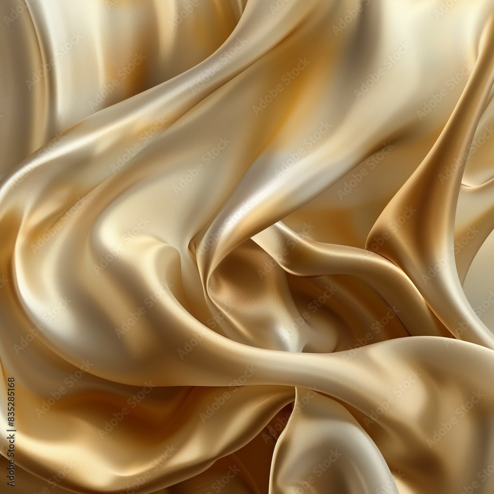 Fototapeta premium golden silk background