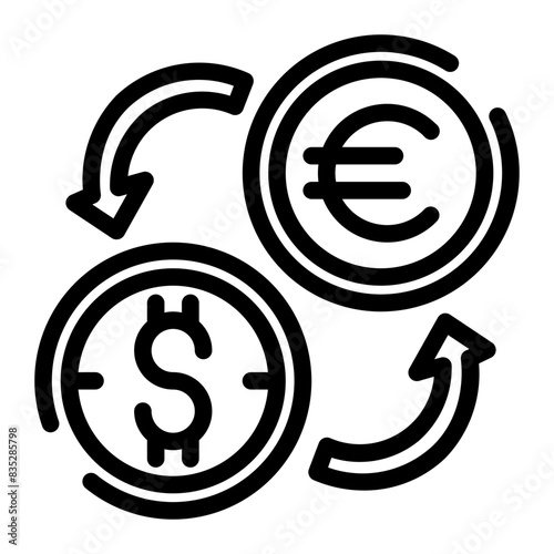 converting dollars to euroscutline icon