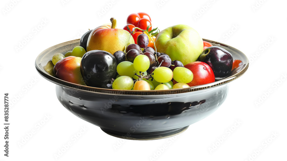 image of a decorative fruit bowl filled with fresh produce, adding color and vitality to the kitchen countertop image of a decorative fruit bowl filled with fresh produce, adding color and vitality to the kitchen countertop