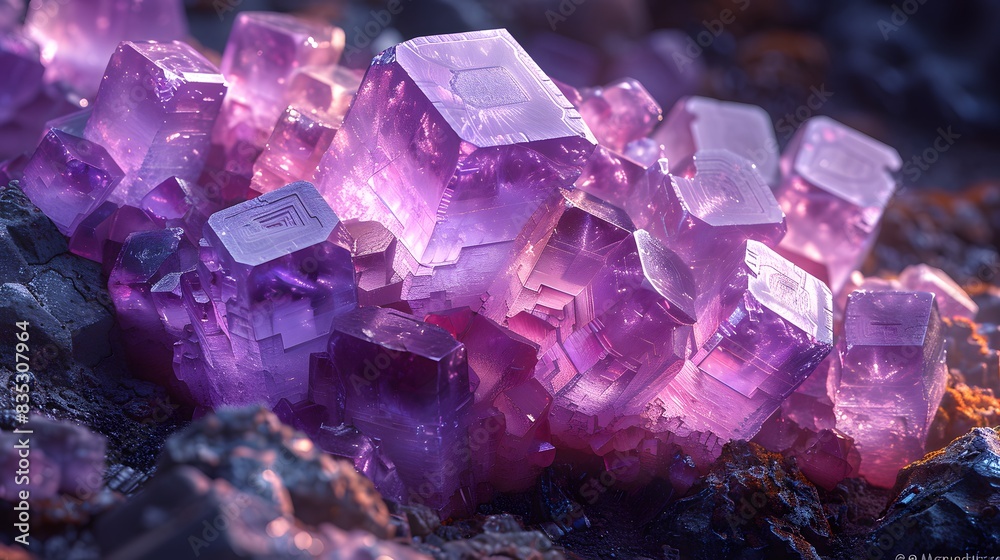 Close-Up Fluorite: Illuminating Industrial Perspectives Close-Up Fluorite: Illuminating Industrial Perspectives