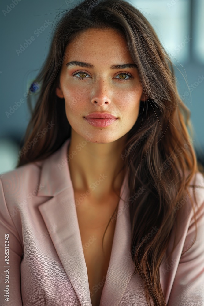 Confident Woman in Professional Environment Confident Woman in Professional Environment