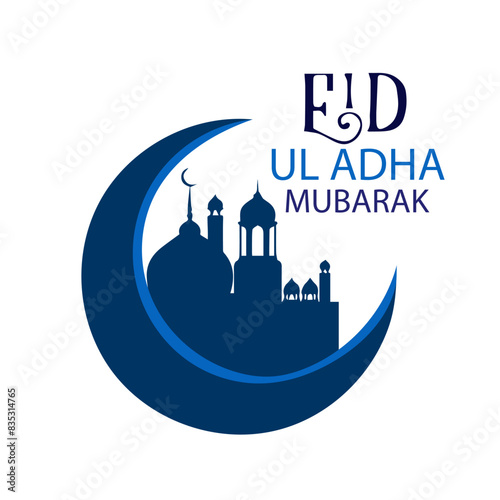 eid ul adha mubarak vector backgrounds 