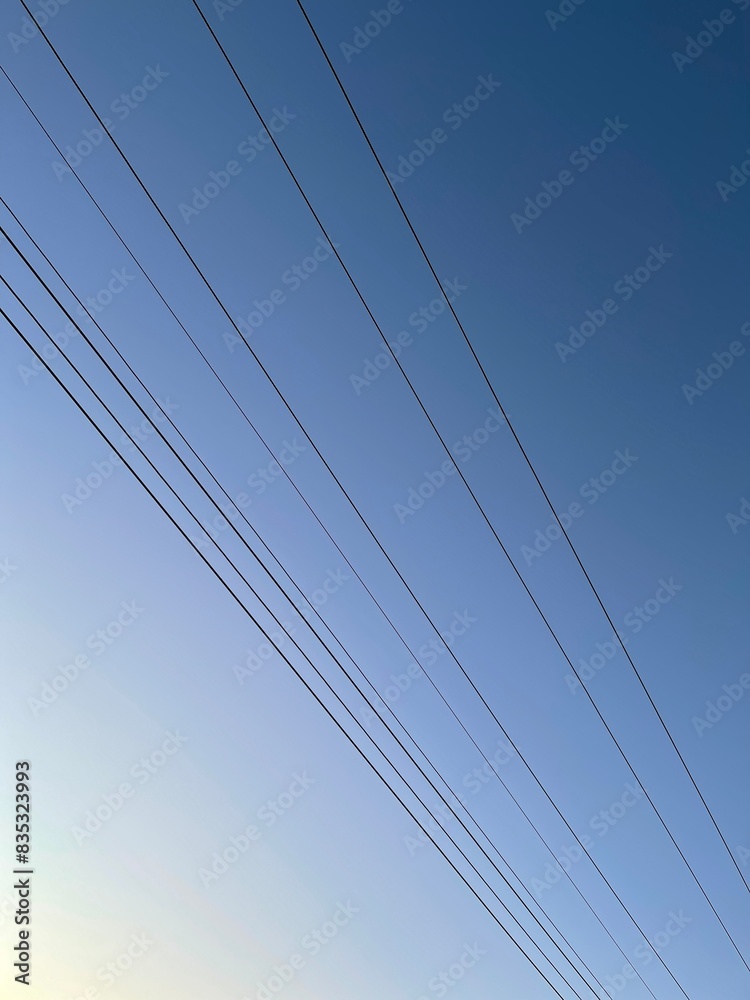 power lines in the sky power lines in the sky
