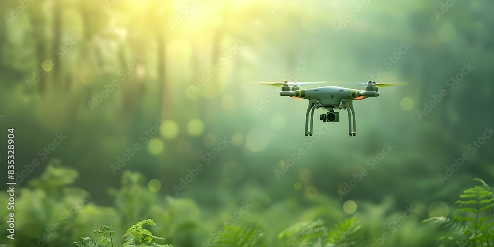 Utilizing Precision Agriculture for Sustainable Farming Practices. Concept smart farming, precision technology, sustainable agriculture, data-driven decisions Utilizing Precision Agriculture for Sustainable Farming Practices. Concept smart farming, precision technology, sustainable agriculture, data-driven decisions