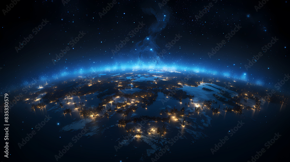 Obraz premium Earth from space