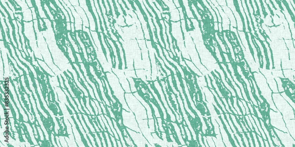 Aegean teal light soft wave linen pattern background. Broken line stripe border effect for rustic coastal marine surface design. Aegean teal light soft wave linen pattern background. Broken line stripe border effect for rustic coastal marine surface design.