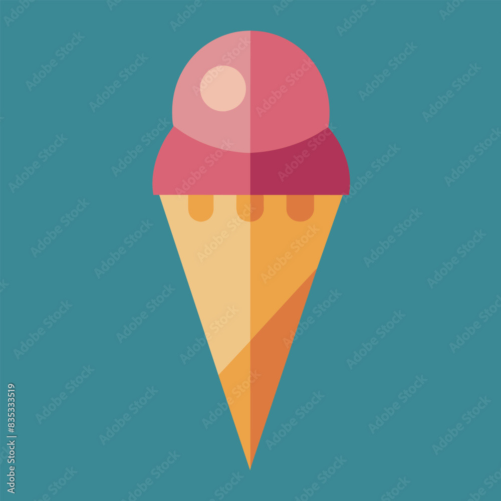 cone ice cream vector art illustration, a cone ice cream vector illustration cone ice cream vector art illustration, a cone ice cream vector illustration