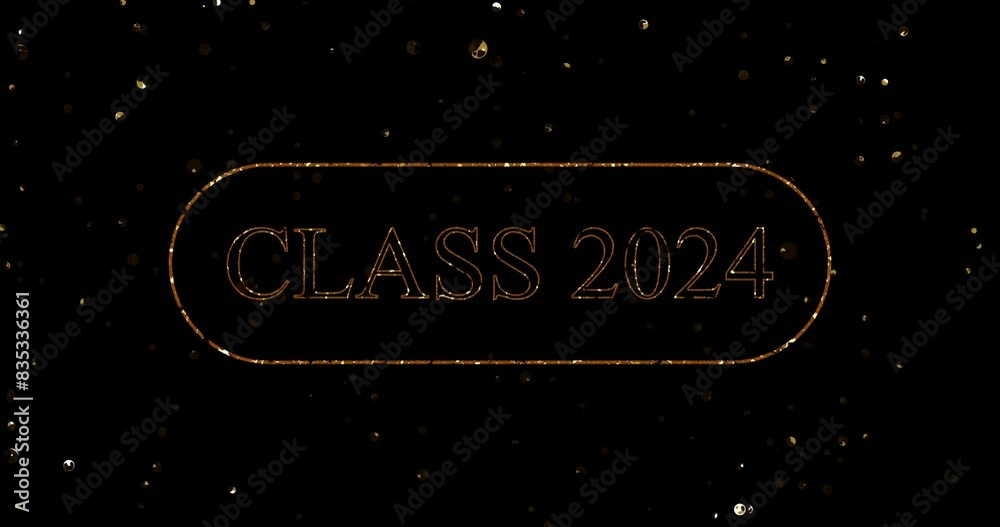 Class 2024. Template for graduation design, party Class 2024. Template for graduation design, party