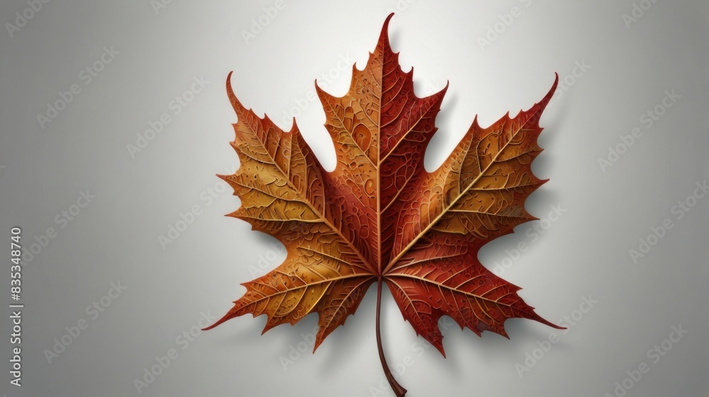 Obraz premium Background with maple leaves. Banner for Canada Day.