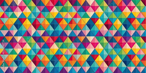 Colorful geometric shape pattern background, geometric, colorful,shape, pattern, background, abstract, design, vibrant, mosaic, art, symmetrical, texture, seamless, digital,technology