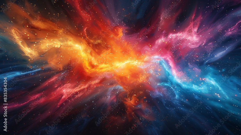 A vibrant digital artwork of Pixel Flare, where a canvas of digital art suddenly explodes into colorful pixels, creating a beautiful yet chaotic scene that symbolizes the unpredictable nature. A vibrant digital artwork of Pixel Flare, where a canvas of digital art suddenly explodes into colorful pixels, creating a beautiful yet chaotic scene that symbolizes the unpredictable nature.