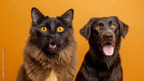 The Cat and Dog Duo photo