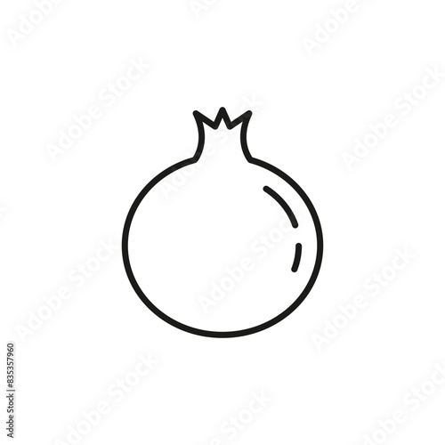 Garnet icon. Simple garnet icon for social media, app, and web design. Vector illustration.