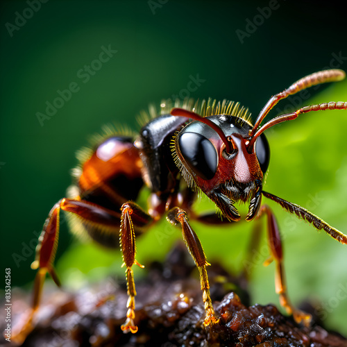 ant on leaf © Kiril