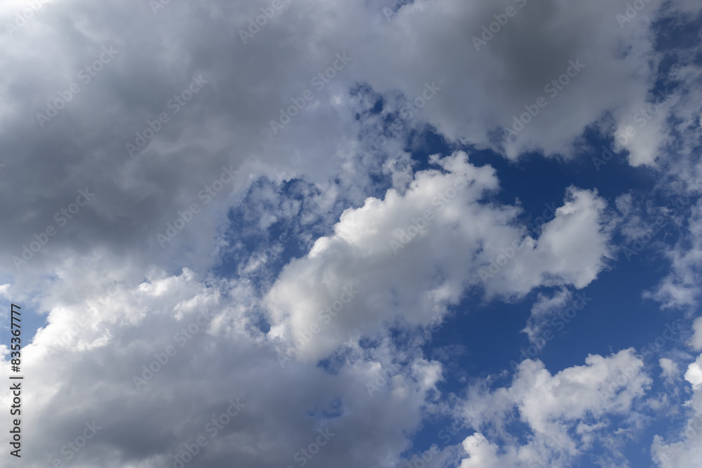 cloudy weather sky with clouds of white and gray cloudy weather sky with clouds of white and gray