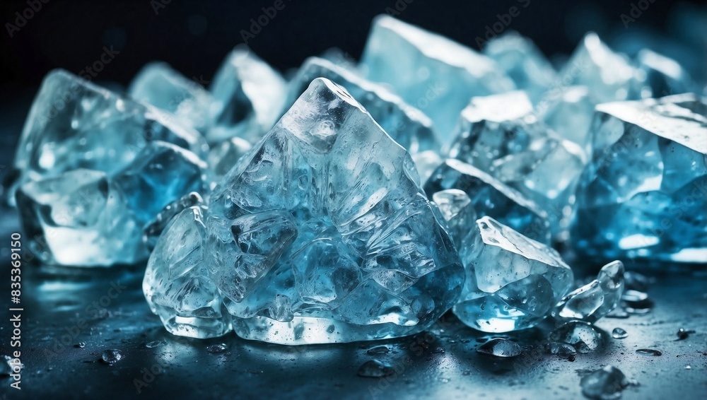ice cubes in glass beautiful background. ice cubes in glass beautiful background.