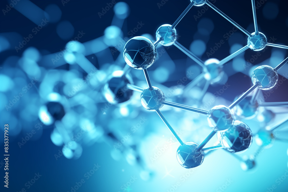3d render of molecule