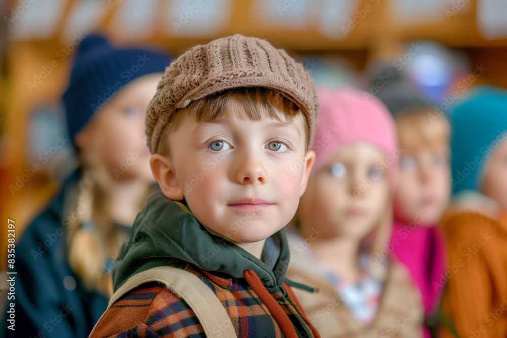 Kindergarten and Daycare Group Educational Activity