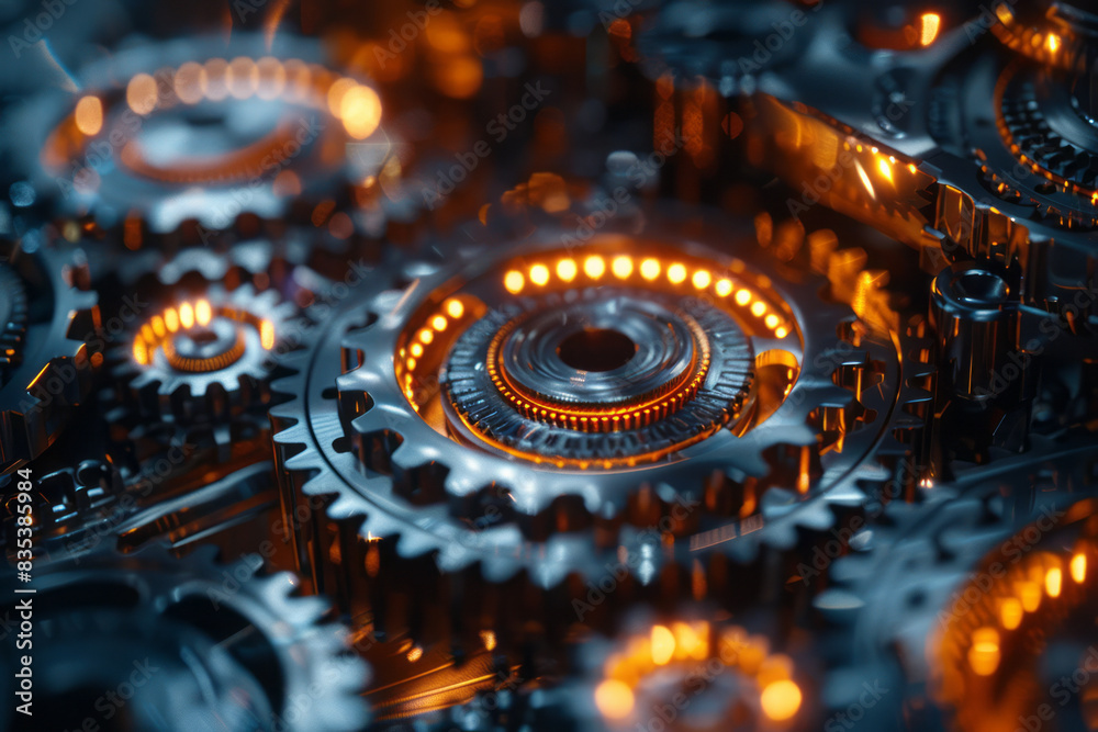 An animation of gears turning in sync, symbolizing the coordinated efforts in planning and strategy, An animation of gears turning in sync, symbolizing the coordinated efforts in planning and strategy,