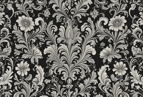 old elegante royal pattern graphic
